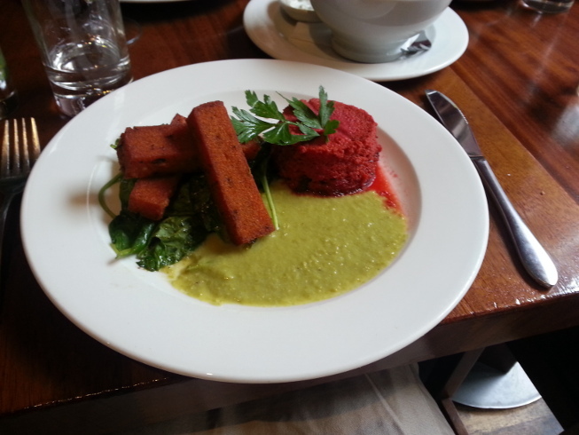 David Bann: beetroot mousse